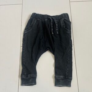 STEM Kids Black Jogger Pants 18m